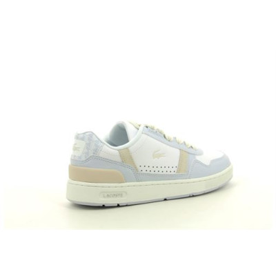 LACOSTE T CLIP MONOGRAM Blanc
