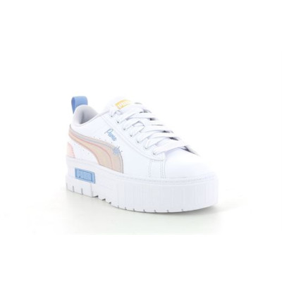 PUMA MAYZE SWEATER WTHR JR Blanc
