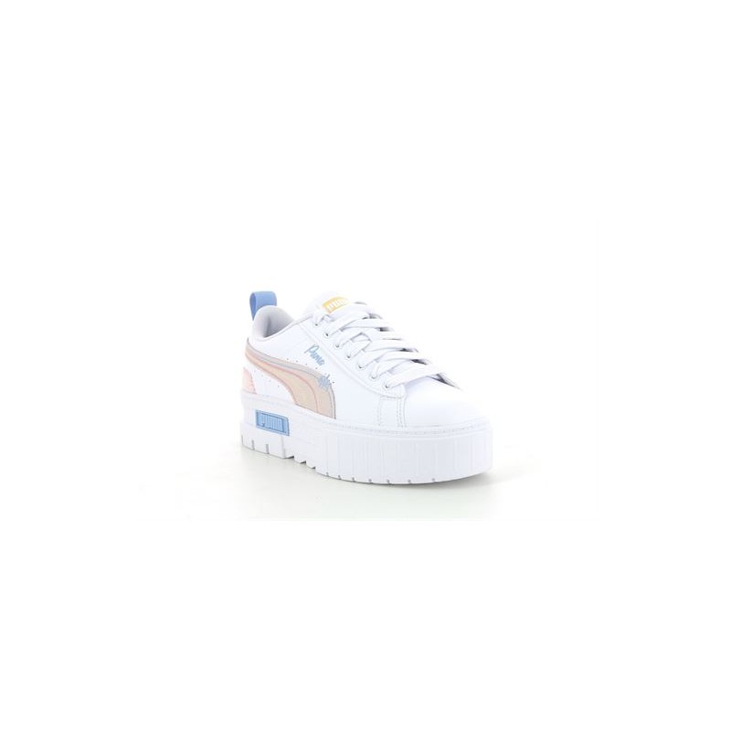 PUMA MAYZE SWEATER WTHR JR Blanc