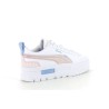PUMA MAYZE SWEATER WTHR JR Blanc