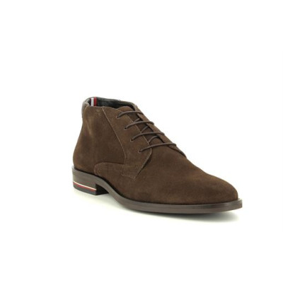 TOMMY HILFIGER SIGNATURE SUEDE Marron