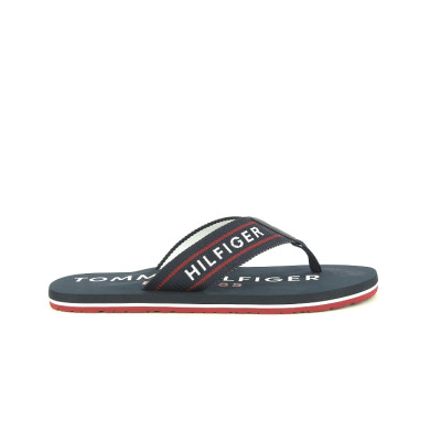TOMMY HILFIGER SPORTY HILFIGER BEACH SANDAL Bleu