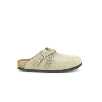 BIRKENSTOCK BLAIR SUEDE LEATHER WOMEN Taupe