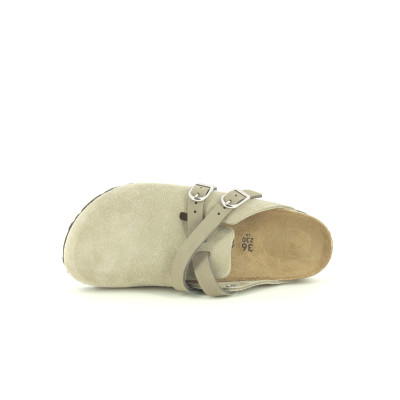 BIRKENSTOCK BLAIR SUEDE LEATHER WOMEN Taupe