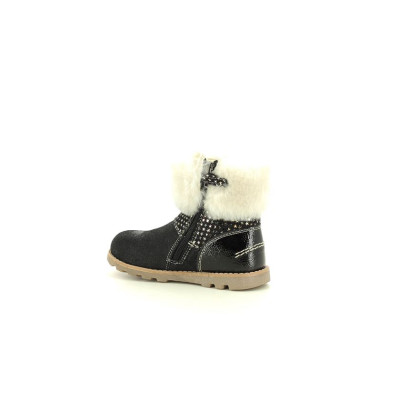 KICKERS JUNIOR NONOFUR Noir