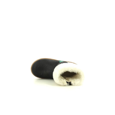 KICKERS JUNIOR NONOFUR Noir