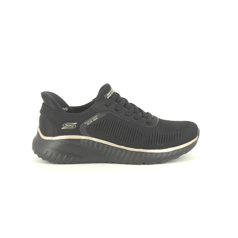 SKECHERS BOBS SQUAD CHAOS CURRENT MUSE Noir
