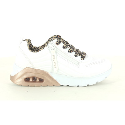 SKECHERS UNO LITE 2.0 LEO STRIDE Blanc