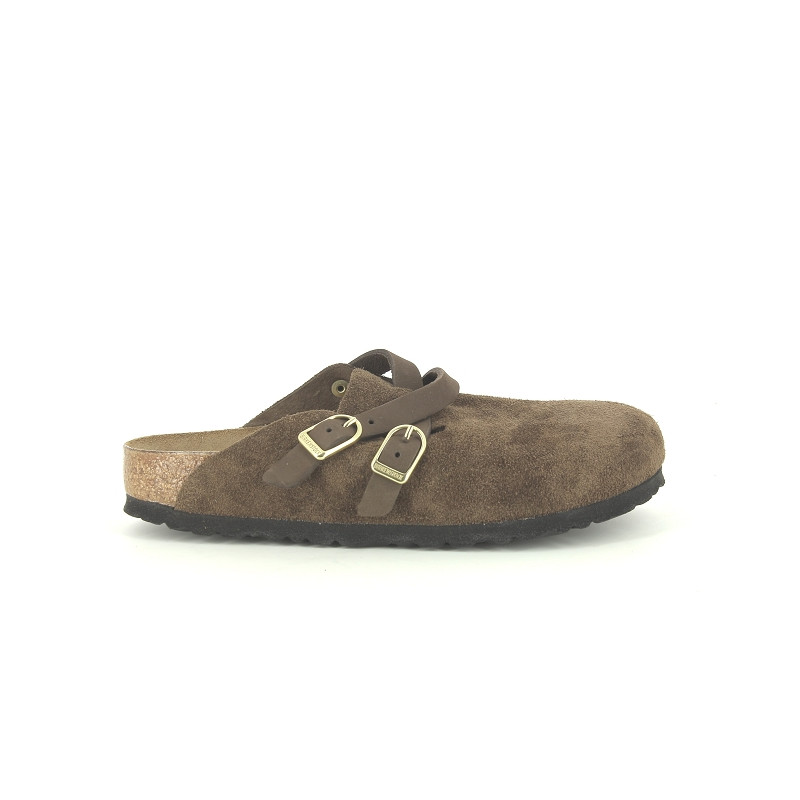 BIRKENSTOCK BLAIR SUEDE LEATHER WOMEN Marron