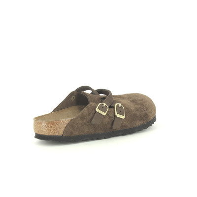 BIRKENSTOCK BLAIR SUEDE LEATHER WOMEN Marron