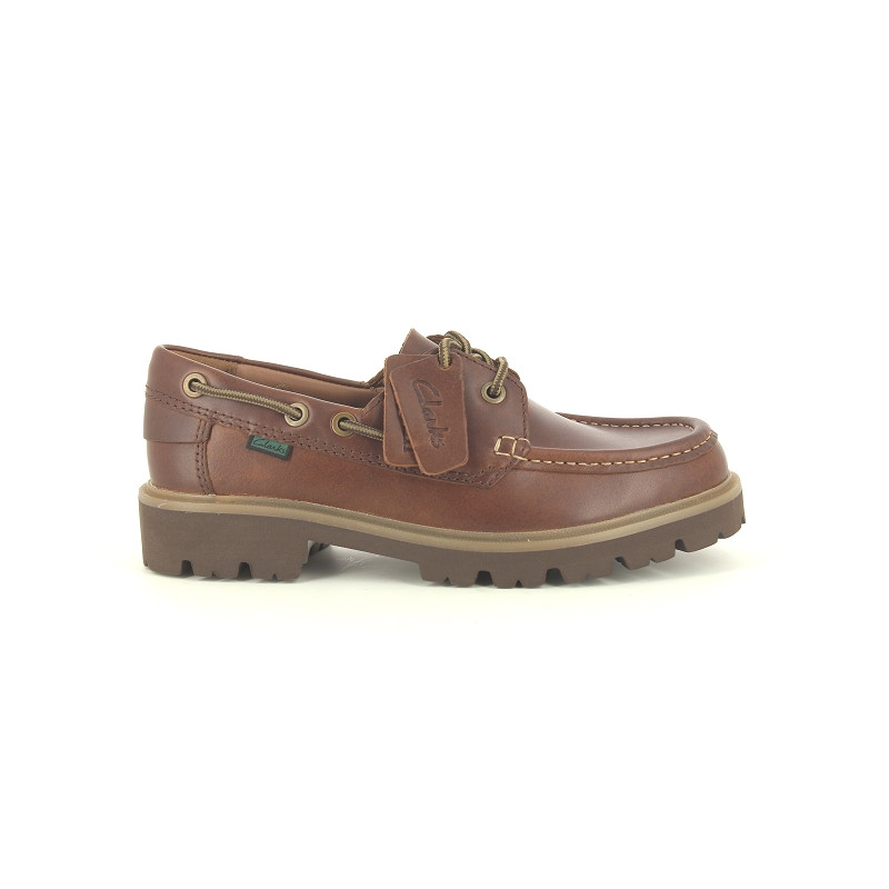 CLARKS CLEYHILL BOAT Marron