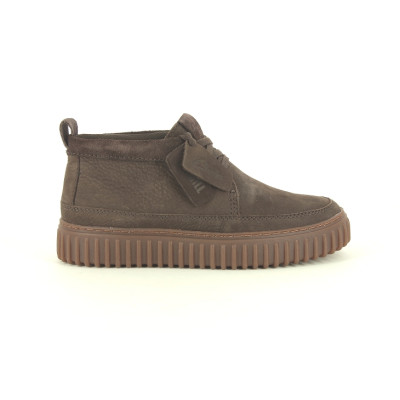 CLARKS TORHILL LACE HI Marron