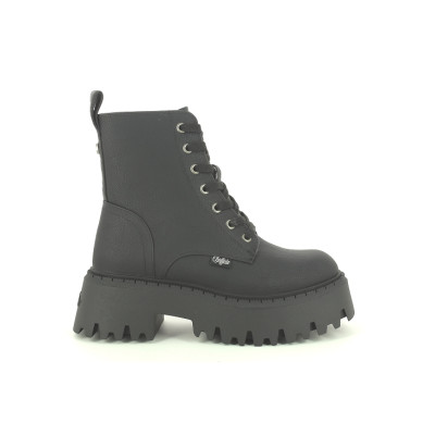BUFFALO ASPEN LACE UP MID WARM Noir