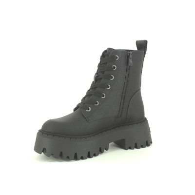 BUFFALO ASPEN LACE UP MID WARM Noir