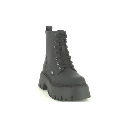 BUFFALO ASPEN LACE UP MID WARM Noir