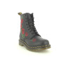 DR MARTENS 1460 VONDA ROSES Noir