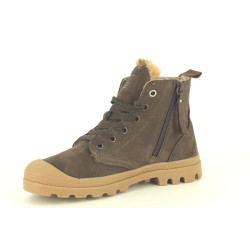 PALLADIUM PAMPA HI ZIP WL WILD Marron