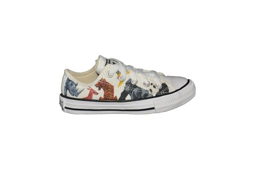 CORE HI JR CORE OX:Toile/Blanc/Imprimé/