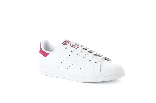 FACCAS STAN SMITH J:Blanc/Rose/