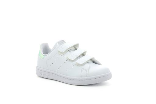  STAN SMITH CF C:Cuir/Blanc/Miroir/