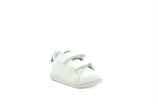 BASTIEN STAN SMITH CF I:Cuir/Blanc/Vert/