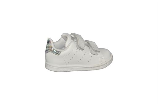 24705 STAN SMITH CF I:Cuir/Blanc/Brillant/