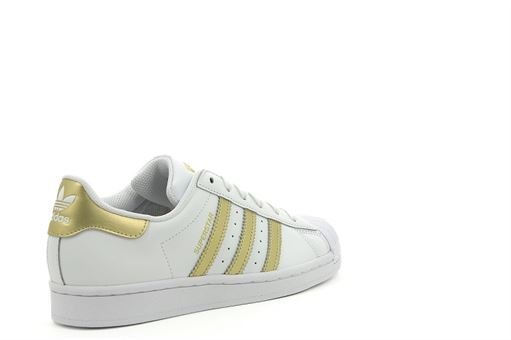 GAZELLE SUPERSTAR W:Cuir/Blanc/Or/