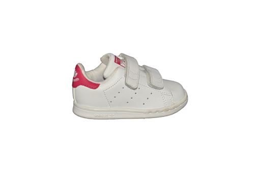 ALBAN STAN SMITH CF I:Cuir/Blanc/Rose/