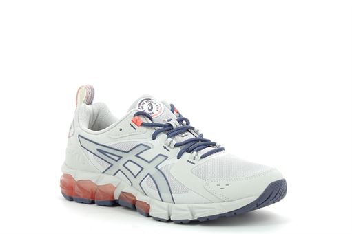 GEL VENTURE 9 GEL QUANTUM 180:Cuir/Gris/Bleu/