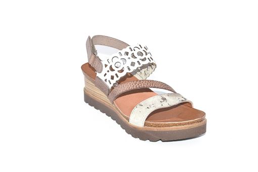 CIRAGES 9102:Cuir/Blanc/Imprimé/
