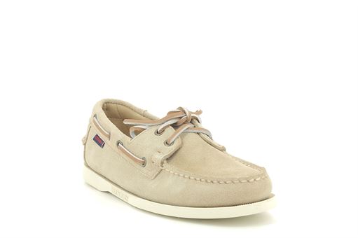  DOCKSIDES<br>Nubuck Blanc Beige 