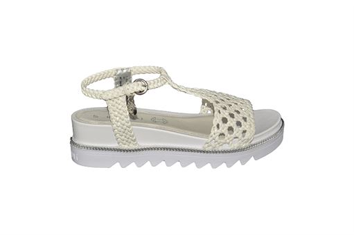 ALTA RUN K F67585:Blanc/Argent/