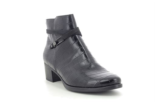 XUX090 8274:Cuir/Noir/Python/