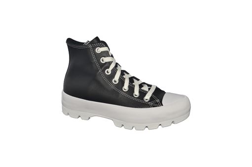 CORE OX CHUCK LUGGED LEATHER:Toile/Noir/Blanc/