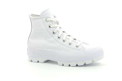 CTAS ULTRA  MID CHUCK LUGGED LEATHER:Cuir/Blanc/Blanc/