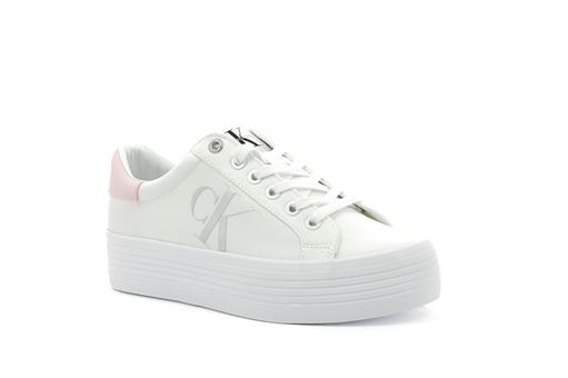 PARVI VULCANIZED:Cuir/Blanc//