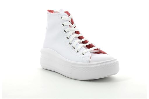 PALLARIO CTAS MOVE HI CUIR:Toile/Blanc//