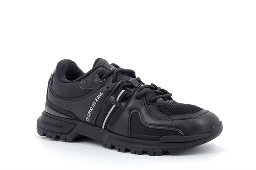 CALVIN KLEIN LACEUP MIX CYCL<br>Noir