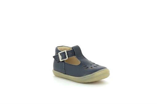 ADILETTE LITE ADELIE:Cuir/Marine//