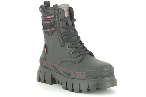 PALLADIUM REVOLT BOOT CUIR<br>Noir