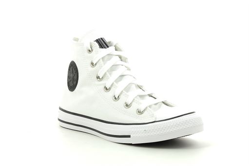 CONVERSE CTAS HI CODEBARRE<br>Blanc