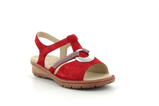 KEELEY FIELD 6IN 12 27272:Cuir/Rouge//