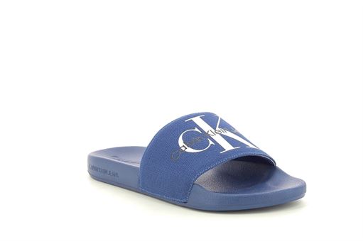 CALVIN KLEIN SLIDE MONOGRAM<br>Marine