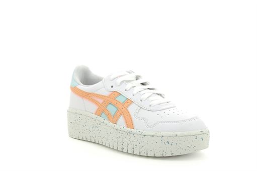 CORE HI JAPAN 5 PF:Cuir/Blanc/Orange/