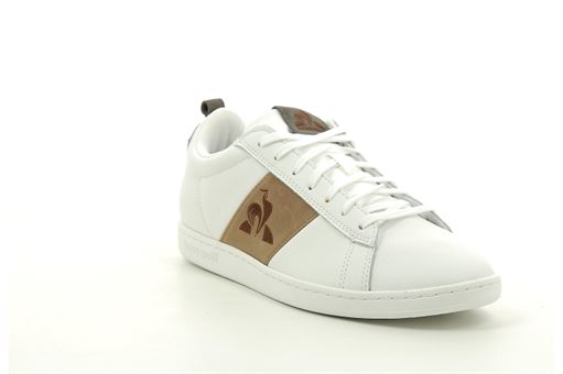 CLASSIC NYLON COURT CLASSIC WORKWEAR:Cuir/Blanc/Marron/