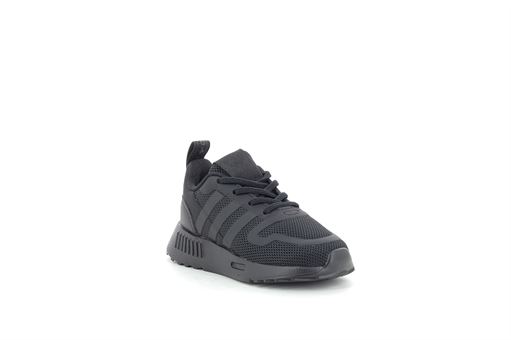 ALL STAR LEATHER JR MULTIX EL I:Cuir/Noir/Noir/