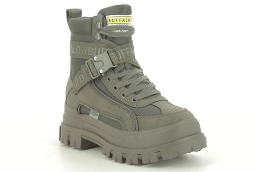 CTAS HI ECLAIR ASPHA COM1:Cuir vegan/Kaki//