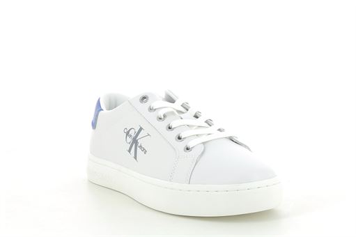 CALVIN KLEIN CLASSIC CUPSOLE LACE UP LOW LTH<br>Blanc