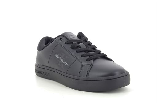 CALVIN KLEIN CLASSIC CUPSOLE LACE U P LOW LTH<br>Noir