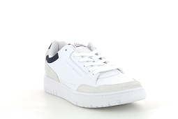 TOMMY HILFIGER TH BASKET CORE LEATHER<br>Blanc